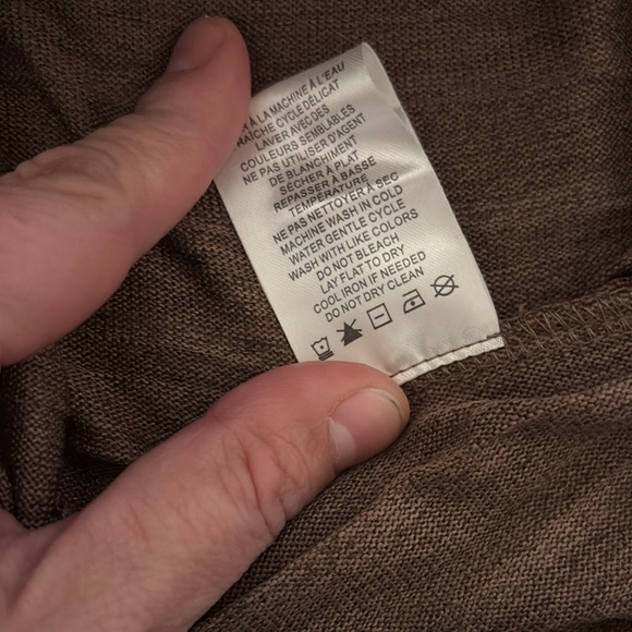 NWOT Bailey 44 Brown Pleated Wide-Leg Pants sz XL - Picture 5 of 8